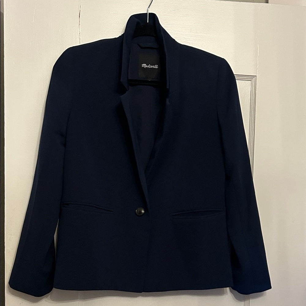 Madewell Dark Blue Women's Blazer